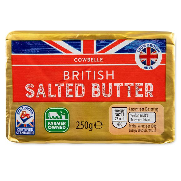 Cowbelle British Salted Butter 250g